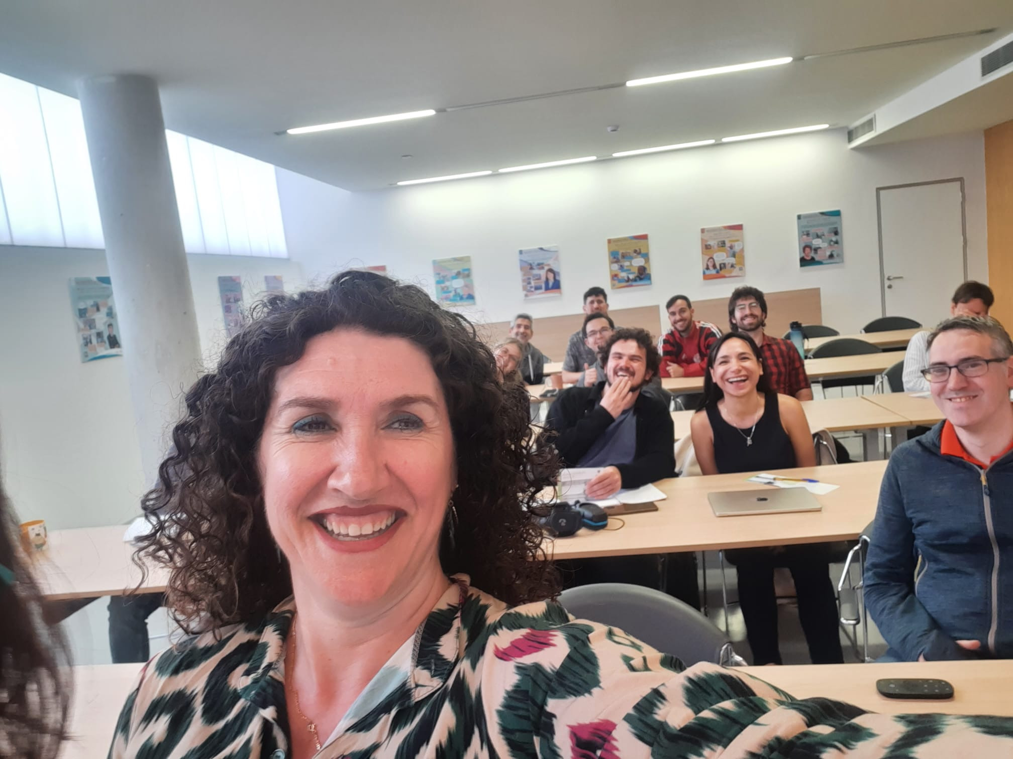 Imágenes de los asistentes a la charla